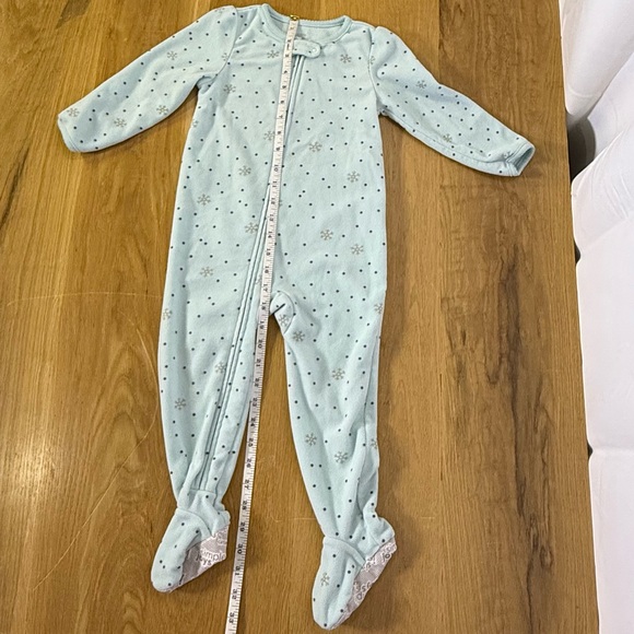 Baby Girls Petit Bateau Dress Carter’s Holiday Sleeper 24M Baby Outfit Bundle - Picture 14 of 14